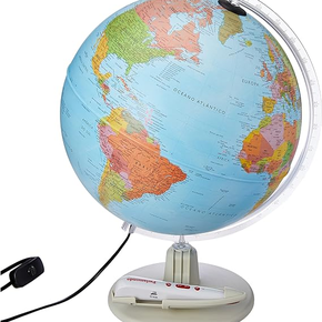 globo terrestre 30 cm parlamondo politico interativo 0