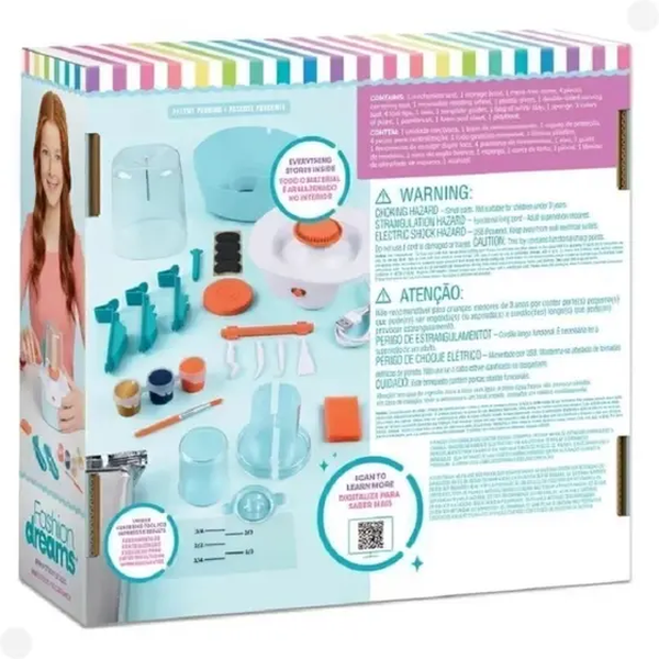 conjunto de artesanato fashion dreams mini estudio de ceramica 1