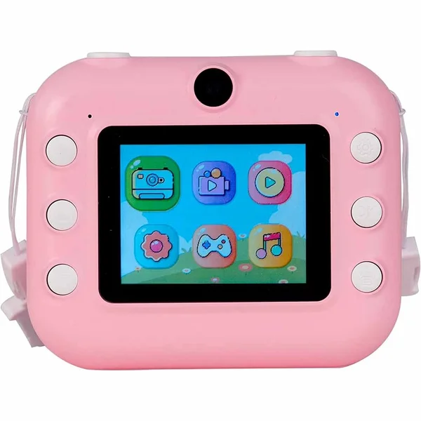 camera fotografica infantil rosa 2