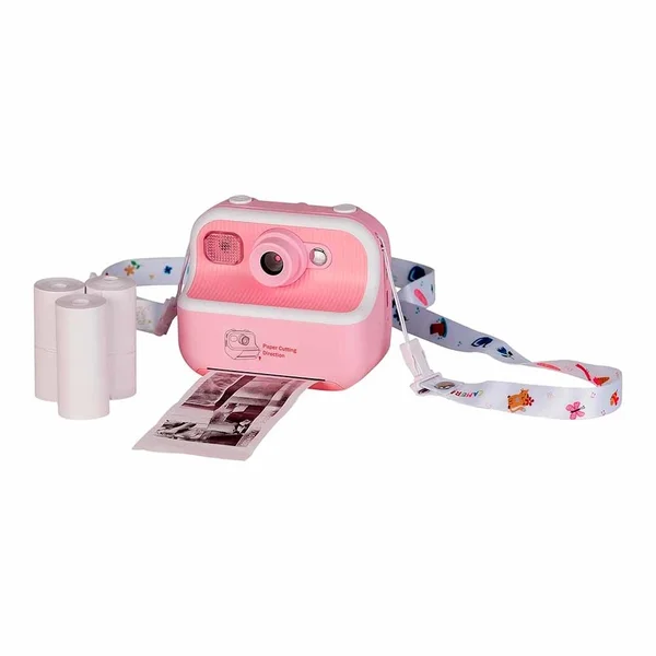 camera fotografica infantil rosa 3