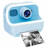 camera fotografica infantil azul
