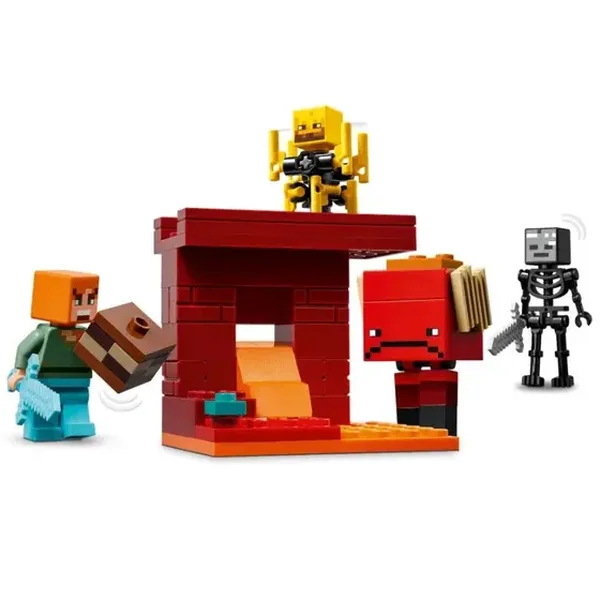 Lego Minecraft Batalha da Lava Nether 21266